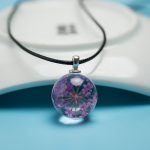 Collier Fleur Fleur emprisonnée