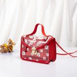 Sac Fleuri Marguerite Rouge