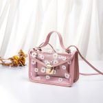 Sac Fleuri Marguerite Rose